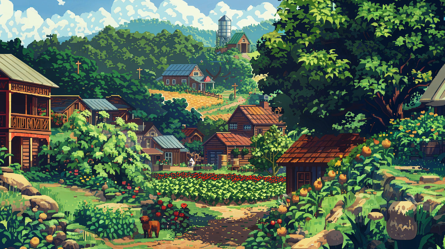 Stardew Valley 3* Handy- + 3* Landschafts-Hintergrundbilder.