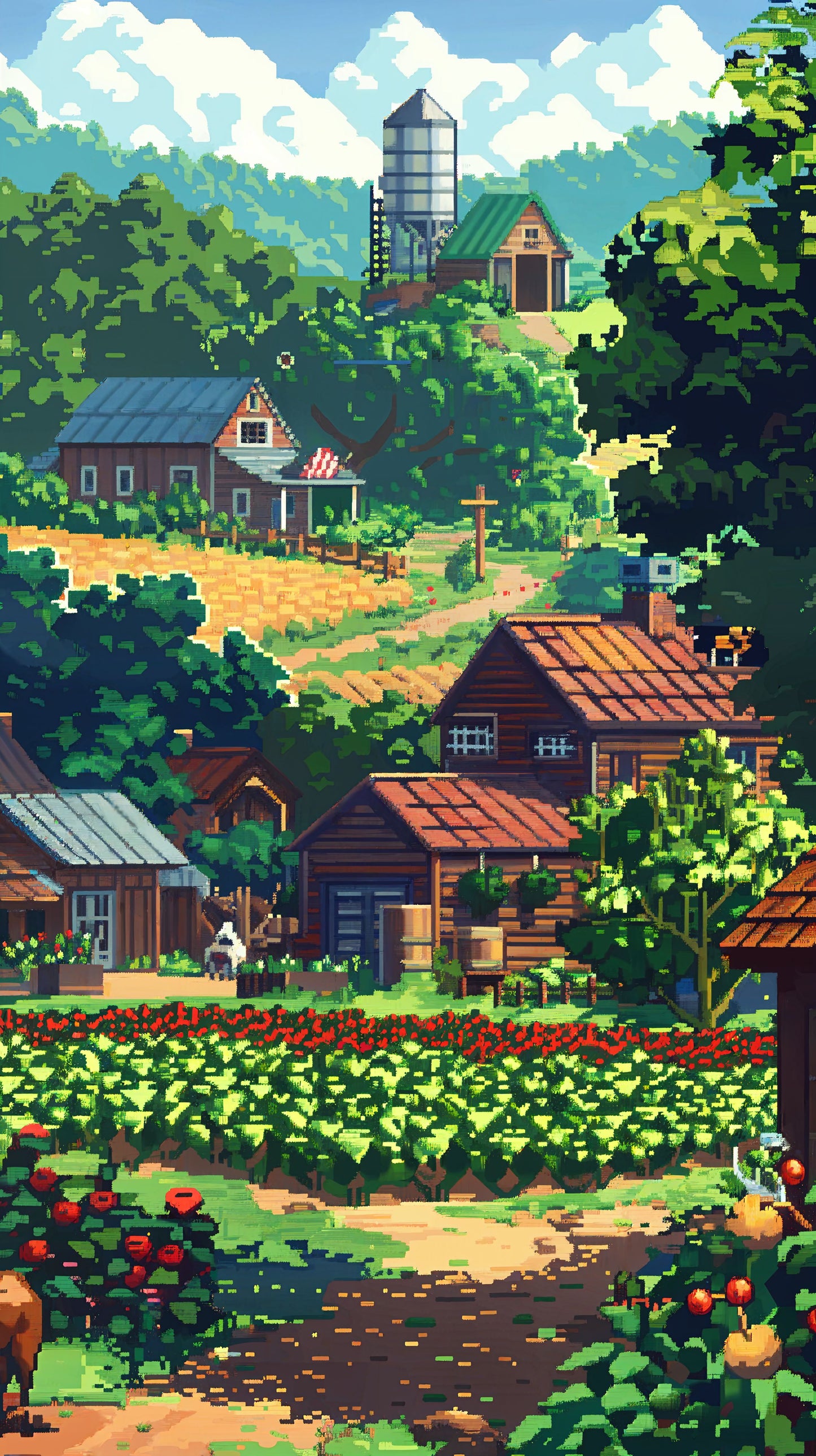 Stardew Valley 3* Handy- + 3* Landschafts-Hintergrundbilder.