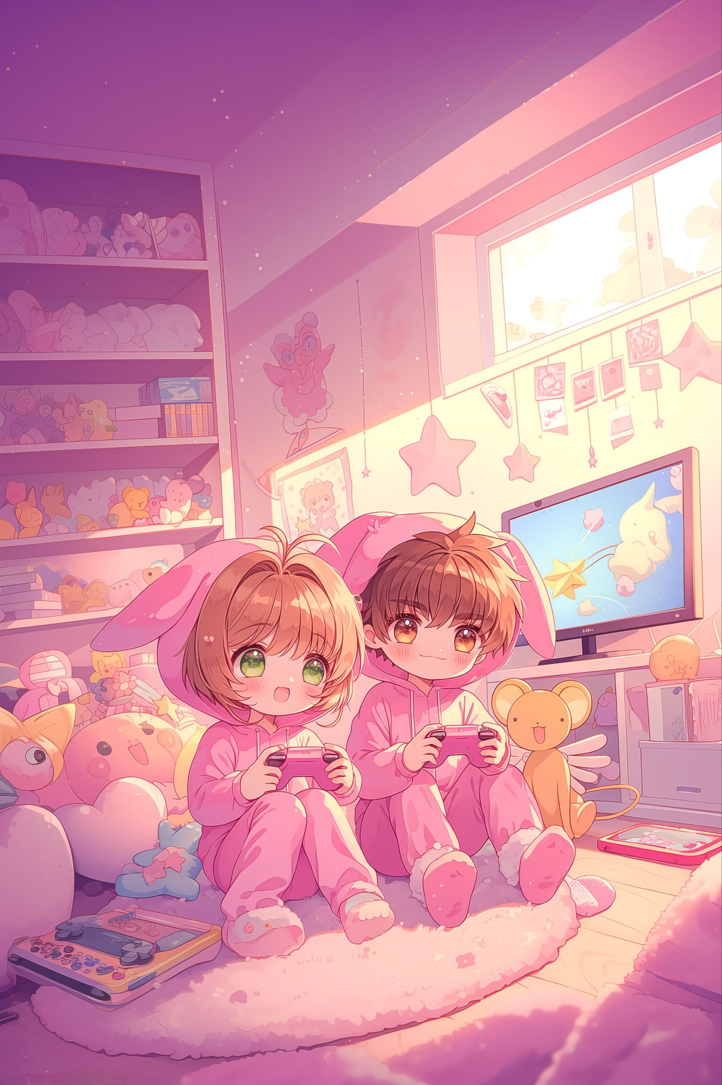 Syaoran and Sakura