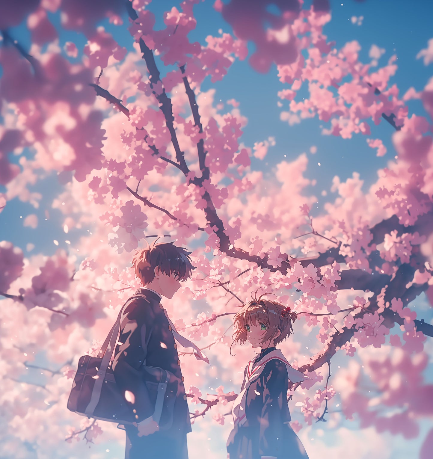 Syaoran and Sakura