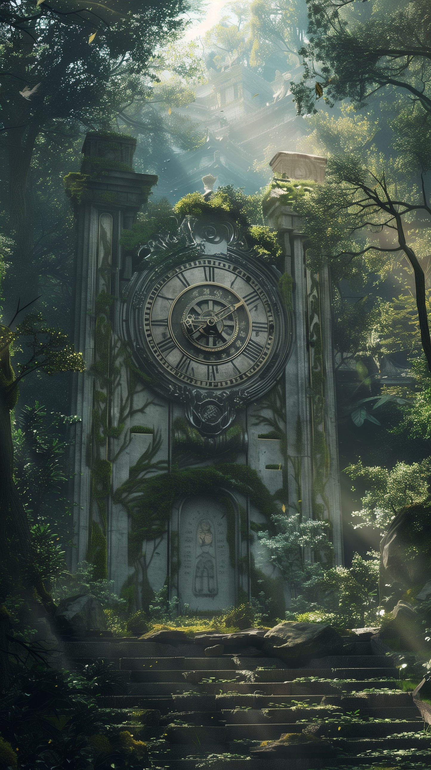 Ancient time clock