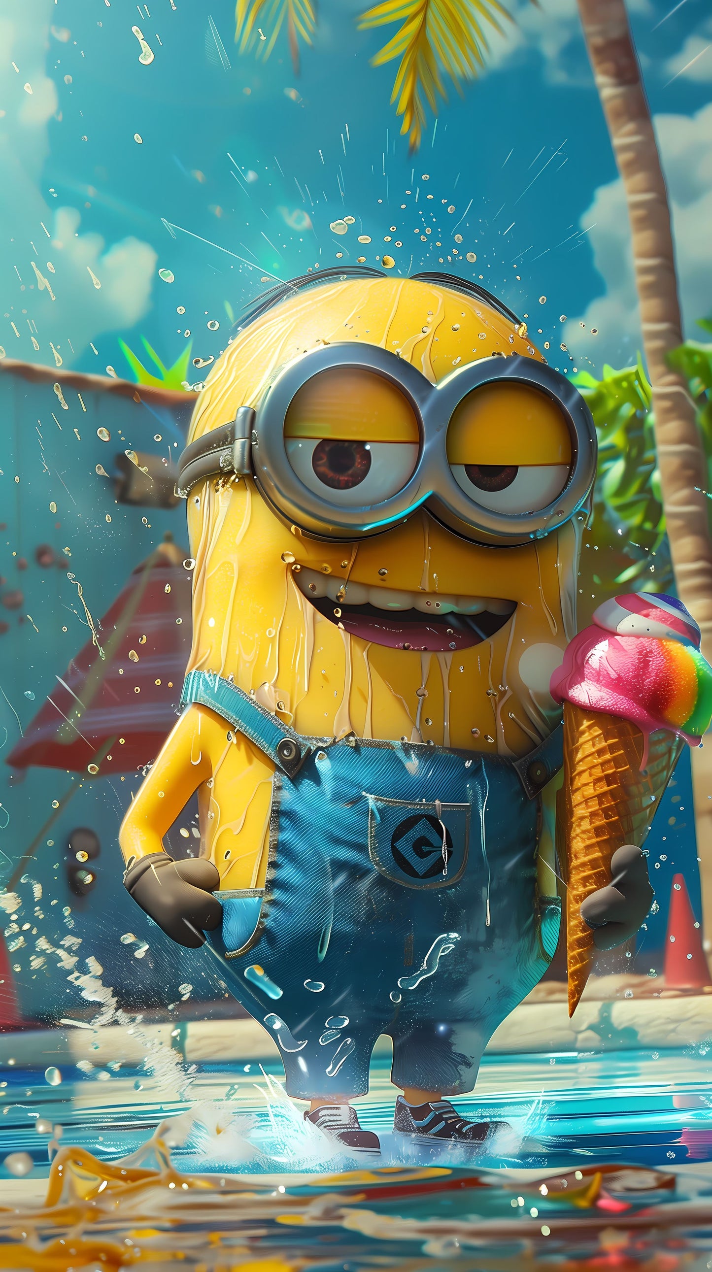 Despicable Me --- Summer Pool  🌴