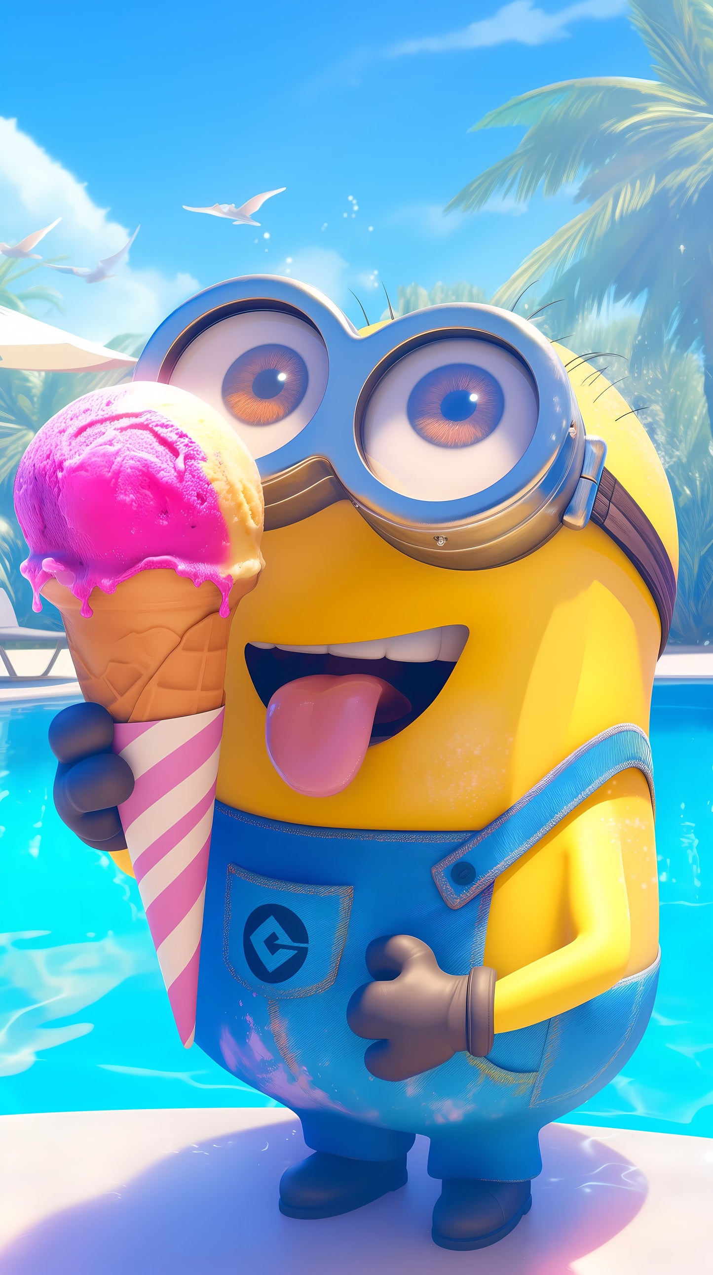 Despicable Me --- Summer Pool  🌴