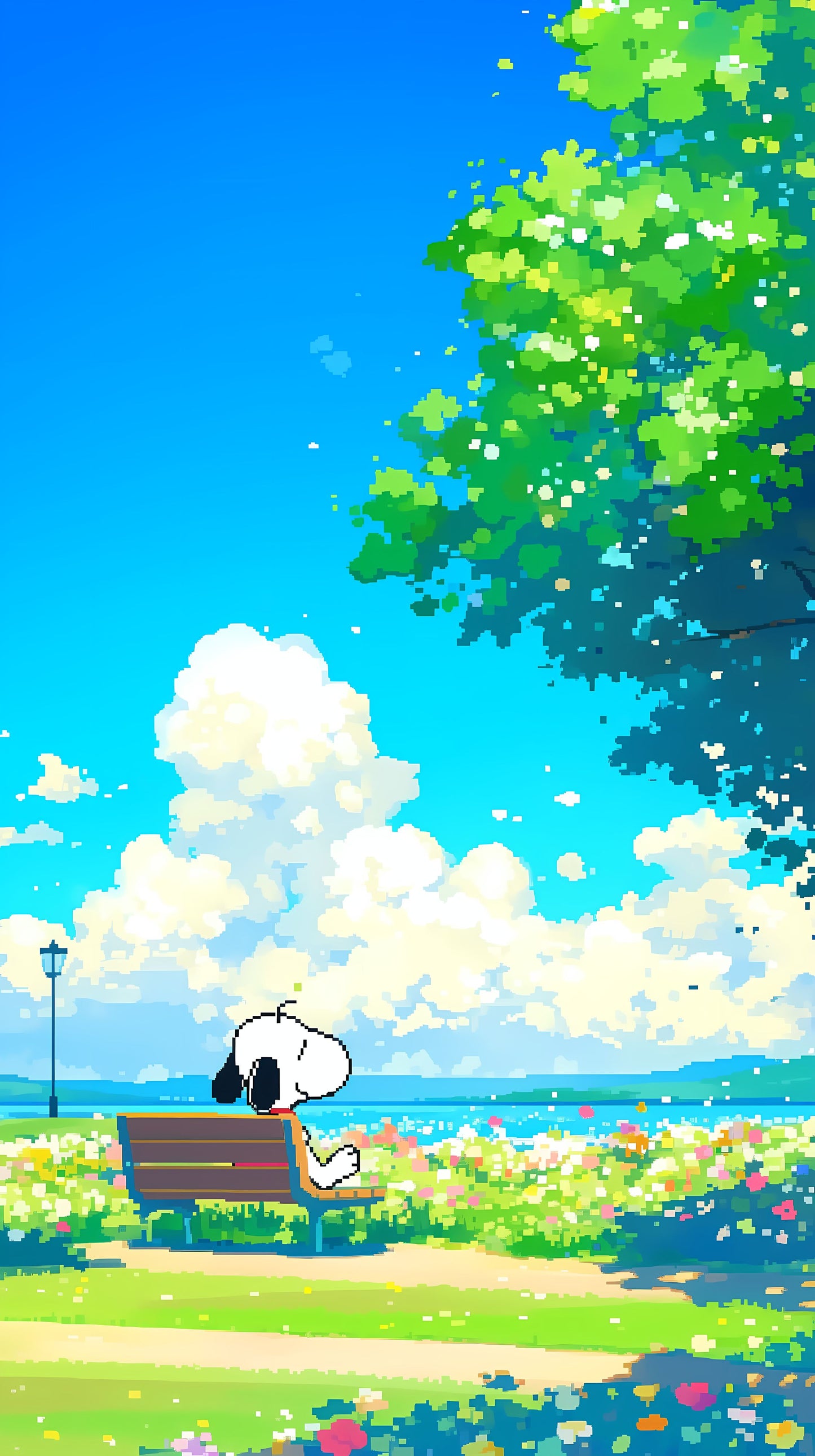 Snoopy (Back to Childhood) - Pixel Style