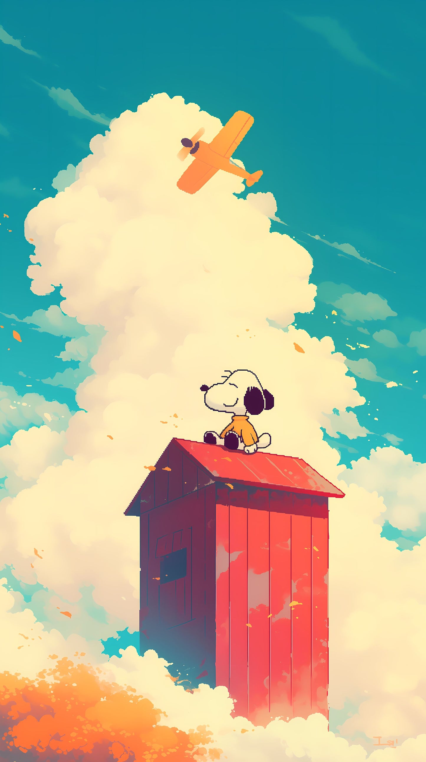 Snoopy (Zurück in die Kindheit) – Pixel-Stil