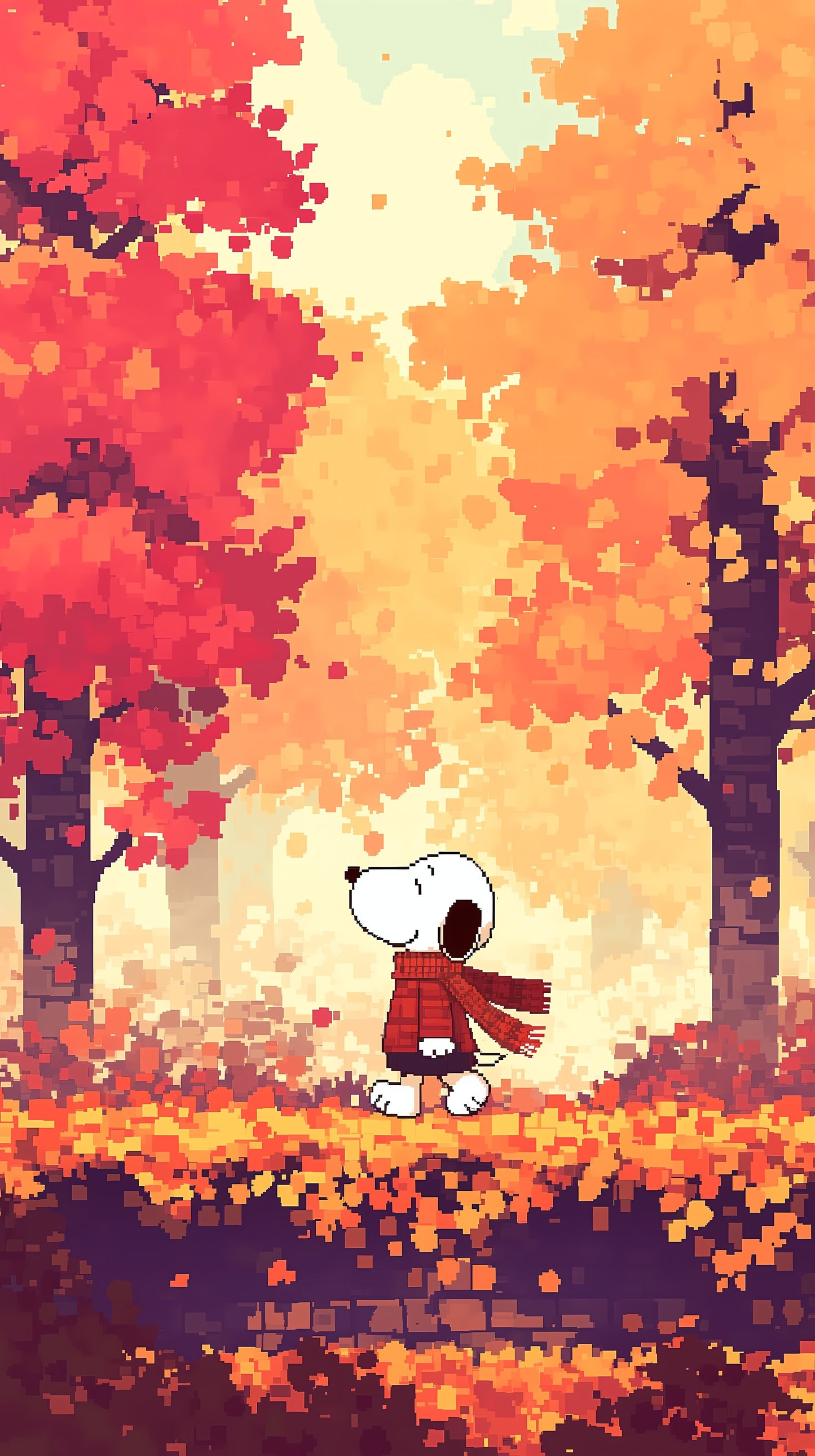 Snoopy (Back to Childhood) - Pixel Style